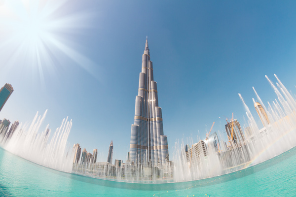 Burj Khalifa and Dubai Fountain 